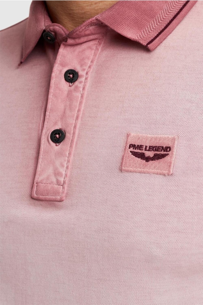 POLO SHIRT WITH COLD DYE WASH PPSS2403855 3163